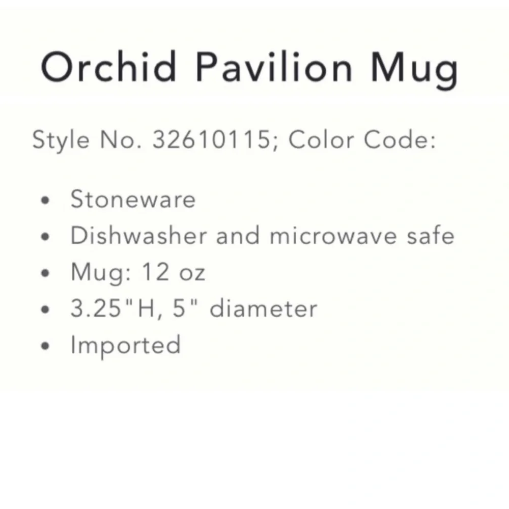 Anthropologie charming mug